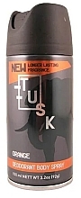 Дезодорант-спрей для тела - Tusk Orange Deodorant Body Spray — фото N1