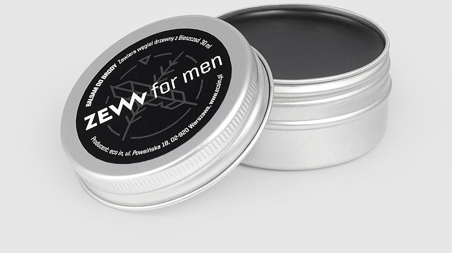 Бальзам для бороди зі свіжим деревно-фруктовим ароматом - Zew For Men — фото N1