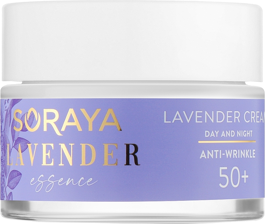 Крем проти зморщок з лавандою 50+ - Soraya Lavender Essence