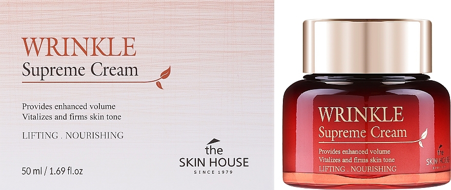 Живильний крем з женьшенем - The Skin House Wrinkle Supreme Cream — фото N2