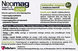 Дієтична добавка у таблетках - Aflofarm NeoMag Stres — фото N2