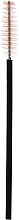 Набор щеточек для бровей и ресниц CS25C, черная ручка, пудровый, 10 шт. - Cosmo Shop — фото N2
