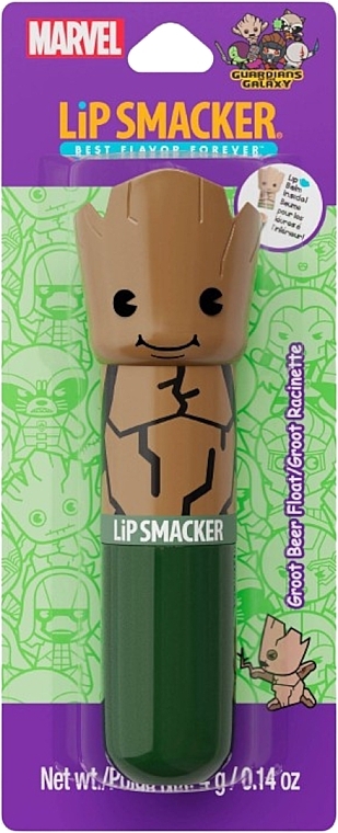 Бальзам для губ - Lip Smacker Marvel Groot Beer Float — фото N1