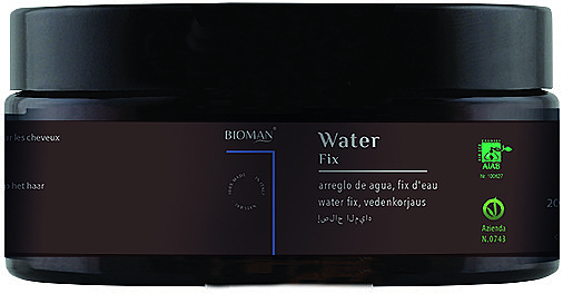 Гель для жесткой укладки волос - BioMan Water Fix — фото N1