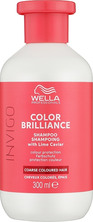 Шампу­нь для защиты цвета окрашенных жестких волос - Wella Professionals Color Brillance Color Protection Shampoo — фото N2