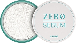 Мінеральна матувальна розсипна пудра для обличчя - Etude Zero Sebum Drying Powder — фото N1