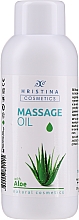 Олія для масажу з алое вера - Hristina Cosmetics Aloe Vera Massage Oil — фото N1