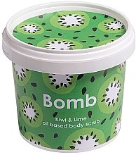 Духи, Парфюмерия, косметика Скраб для тела - Bomb Cosmetics Kiwi & Lime Oil Based Body Scrub