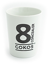 Парфумерія, косметика Склянка-підставка для пензлів і олівців "8 Concealer" - Gokos Cup Numbers