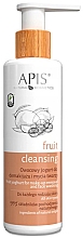 Фруктовий йогурт для зняття макіяжу - APIS Professional Fruit Cleansing Yogurt For Makeup Removal — фото N1