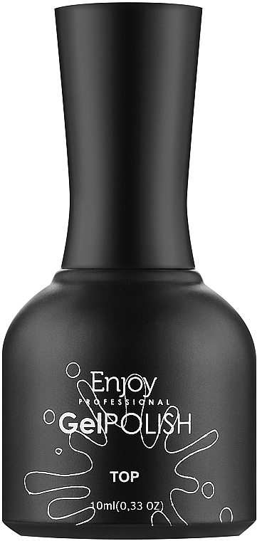 Каучуковий матовий топ для нігтів - Enjoy Professional Mate Top Gel — фото N1