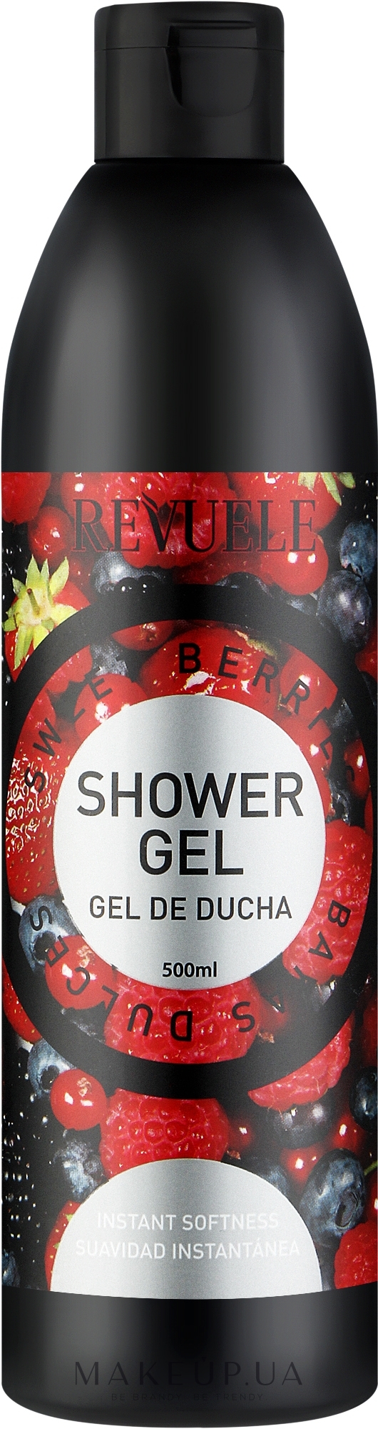 Гель для душу "Солодкі ягоди" - Revuele Fruit Skin Care Sweet Berries Shower Gel — фото 500ml