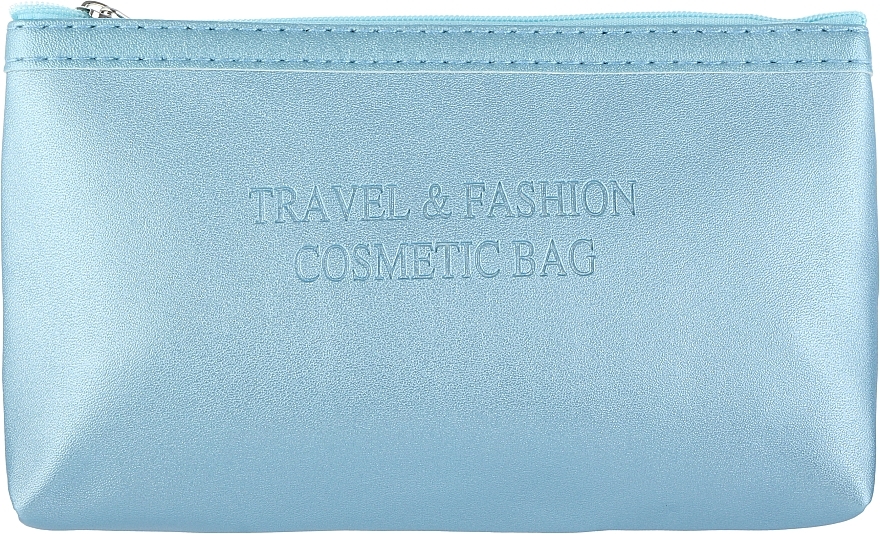 Косметичка CS1132A, блакитна - Cosmo Shop Travel & Fashion Cosmetic Bag — фото N1