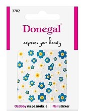 Духи, Парфюмерия, косметика Наклейки для ногтей, 3702 - Donegal 