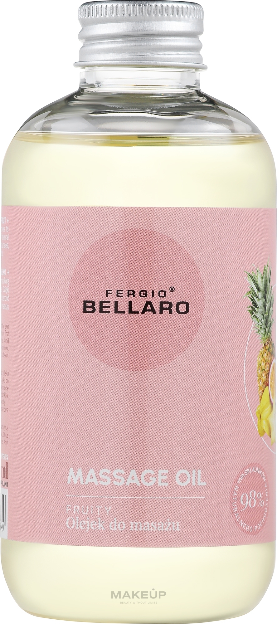 Массажное масло "Фруктовое" - Fergio Bellaro Massage Oil — фото 200ml