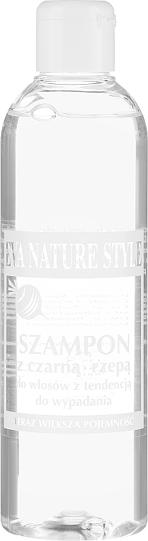 Шампунь с экстрактом черной репы - Eva Natura Nature Style Shampoo With Black Turnip — фото N1