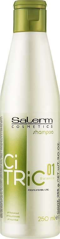 Шампунь для окрашенных поврежденных волос - Salerm Citric Balance Shampoo