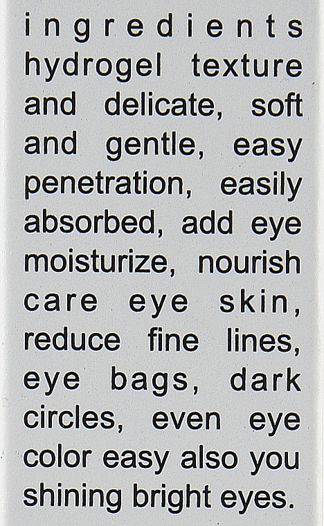 Крем для кожи вокруг глаз с экстрактом чорники - Bioaqua Wonder Eye Cream — фото N4