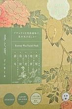 Парфумерія, косметика Тканинна маска для сухої шкіри - Kasonokumi Bouncy Plus Facial Pack