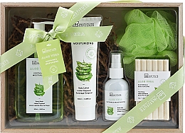 Парфумерія, косметика Набір з 5 продуктів - IDC Institute Aloe Vera Soothing & Moisturizing Giftset