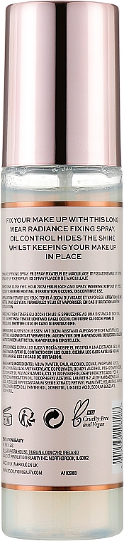 Спрей для закрепления макияжа - Makeup Revolution Hydrate & Fix Setting Spray — фото N2