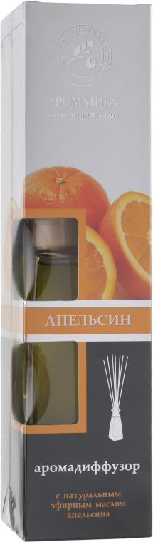Аромадиффузор с натуральным эфирным маслом "Апельсин" - Ароматика