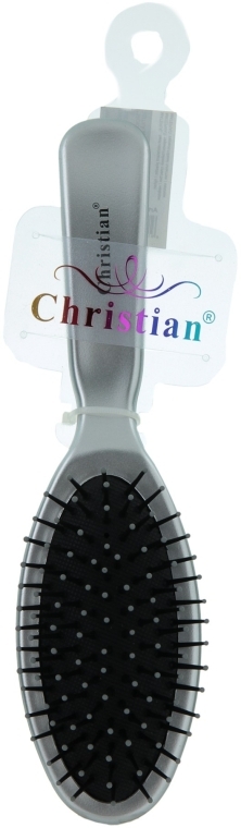 Расческа для волос CR-4097, серебристая - Christian — фото N1