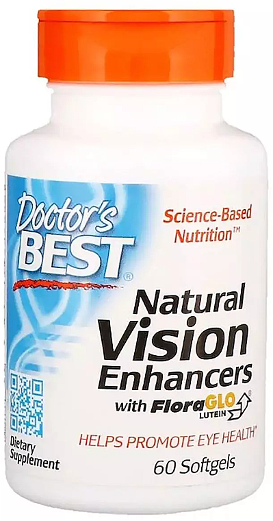 Комплекс для улучшения зрения, капсулы - Doctor's Best Natural Vision Enhancers with Lutemax — фото N1