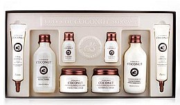 Духи, Парфюмерия, косметика Набор, 8 продуктов - Esfolio Coconut Set 