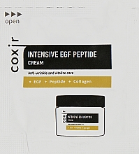 Духи, Парфюмерия, косметика Интенсивный антивозрастной пептидный крем - Coxir Intensive EGF Peptide Cream (пробник)
