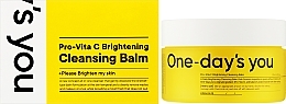 Бальзам для снятия макияжа - One-Days You Pro Vita C Brightening Cleansing Balm — фото N2