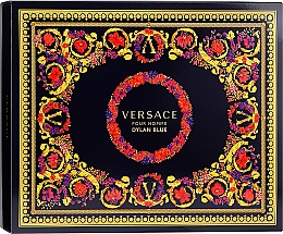 Парфумерія, косметика Versace Pour Homme Dylan Blue - Набір (edt/50 ml + 50ash/b + 50sh/g)