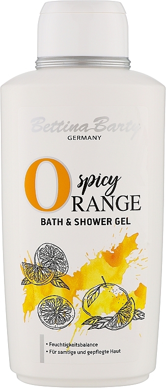 Гель для душу та ванни "Пряний апельсин" - Bettina Barty Spicy Orange Bath & Shower Gel — фото N1