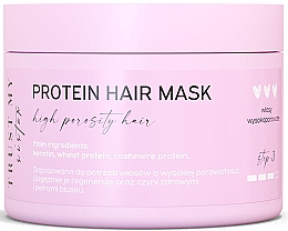 Протеиновая маска для волос с высокой пористостью - Trust My Sister High Porosity Hair Protein Mask — фото N1
