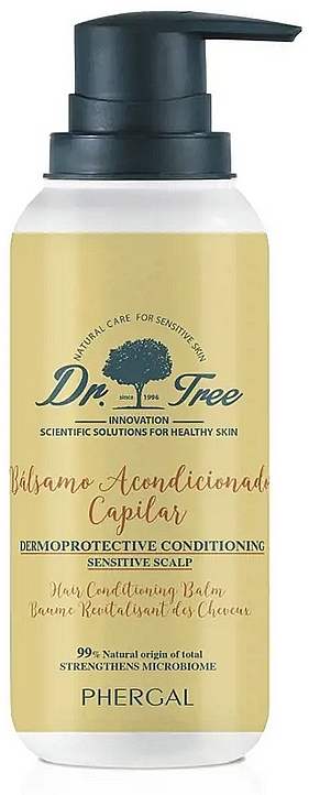 Відновлювальний бальзам для волосся - Dr. Tree Eco Balm — фото N1