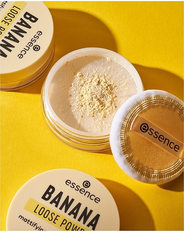 Бананова пудра для обличчя - Essence Banana Loose Powder — фото N5