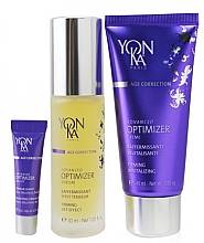 Набір - Yon-Ka Age Correction Advanced Optimizer Firming Program (f/cr/40ml + f/ser/30ml + b/gel/5ml) — фото N1