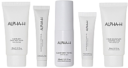 Парфумерія, косметика Набір, 5 продуктів - Alpha-H Clear Skin Kit