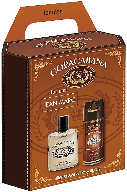 Набір - Jean Marc Copacabana (deo/150ml + after/shave/lot/100ml) — фото N1