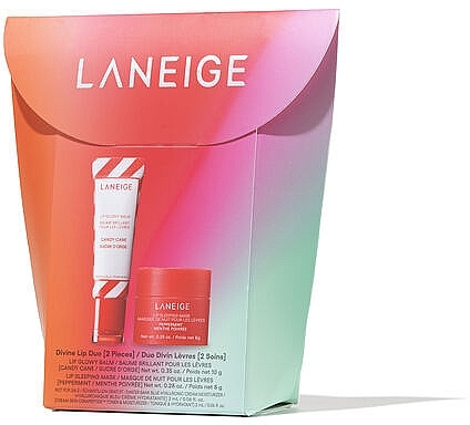 Набір - Laneige Divine Lip Duo (lip/mask/8g+lip/balm/10ml) — фото N1