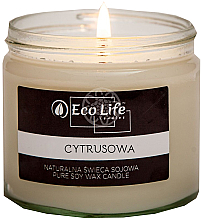 Духи, Парфюмерия, косметика Ароматическая свеча "Цитрус" - Eco Life Candles