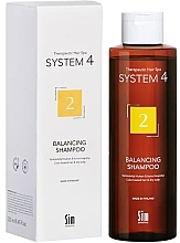 Шампунь для сухого, фарбованого і пошкодженого волосся - Sim Sensitive System 4 Balancing Shampoo  — фото N2