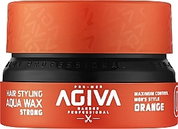 Парфумерія, косметика Віск для волосся - Agiva Styling Hair Aqua Wax Strong Orange 01
