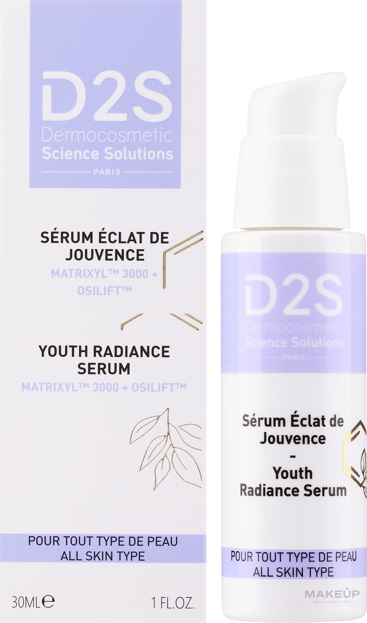 Сыворотка для лица "Сияние молодости" - D2S Anti Ageing Youth Radiance Serum — фото 30ml