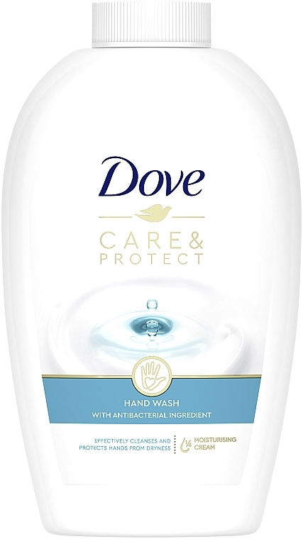 Жидкое мыло для рук - Dove Care & Protect Hand Wash Refill (сменный блок) — фото N1