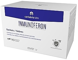 Пищевая добавка для поддержания иммунитета, в пакетиках - Cantabria Labs Inmunoferon Sachets — фото N1