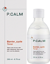 Тонер для регенерації бар'єру шкіри - P.CALM Barrier Cycle Toner — фото N3