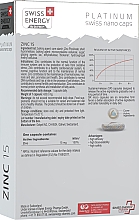 Вітаміни у капсулах «Цинк 15 мг» - Swiss Energy Zinc 15 mg Long Effect — фото N3