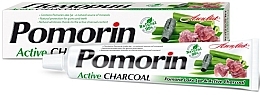 Парфумерія, косметика Зубна паста "Active Charcoal" - Alen Mak Pomorin Active Charcoal Toothpaste