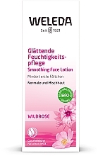 Розовый разглаживающий увлажняющий крем-уход - Weleda Wildrosen Glattende Feuchtigkeitspflege — фото N2